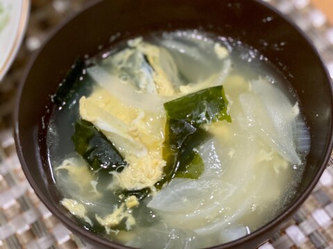 【汁物】春雨スープ
